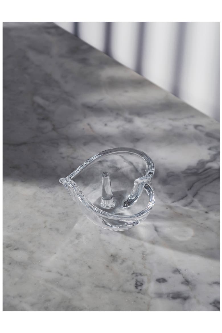 Heart Crystal Ring Holder, Alternate, color, CLEAR