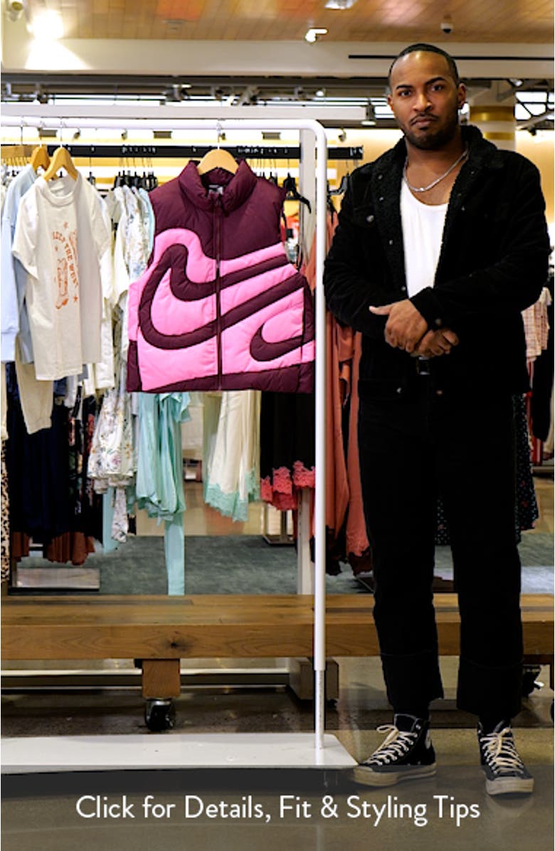 Kids' Sportswear Swoosh Quilted Down Vest, sales video thumbnail