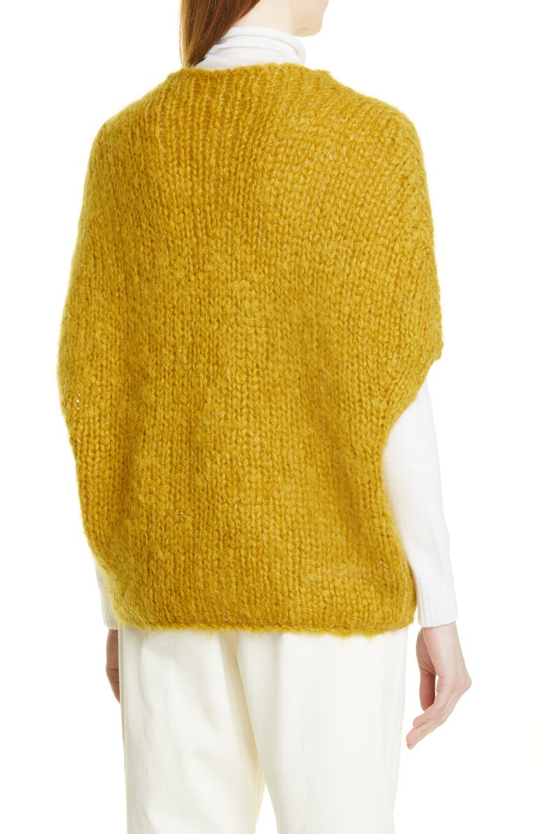 Fabiana Filippi Bead Detail Mohair & Wool Dolman Sleeve Sweater, Alternate, color,
