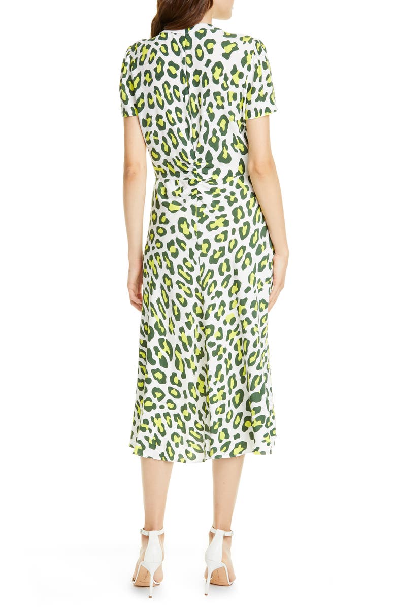 green emerald velvet dress WW40663] Diane Von Furstenberg