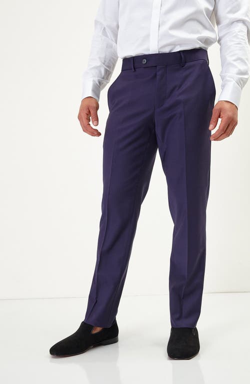 Ron Tomson Super 120s Wool Double Breasted Tuxedo Jacket