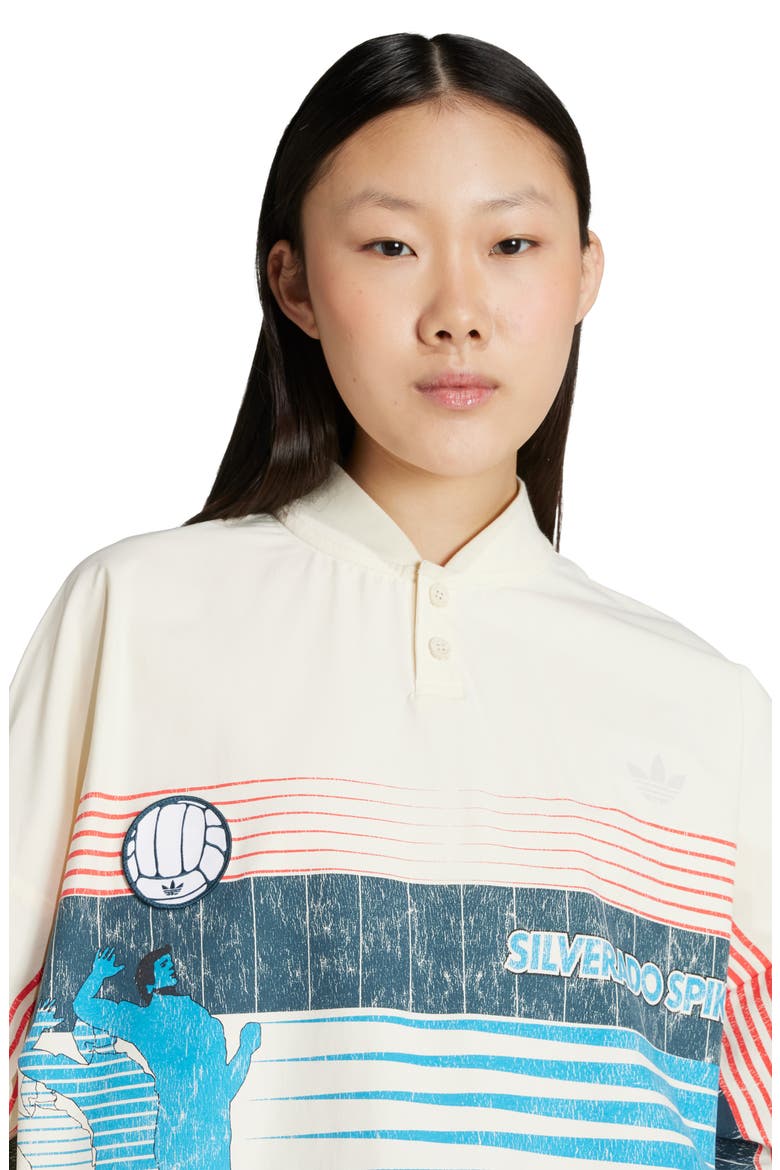 Silverado Spike Sweatshirt, Alternate, color, CREAM WHITE