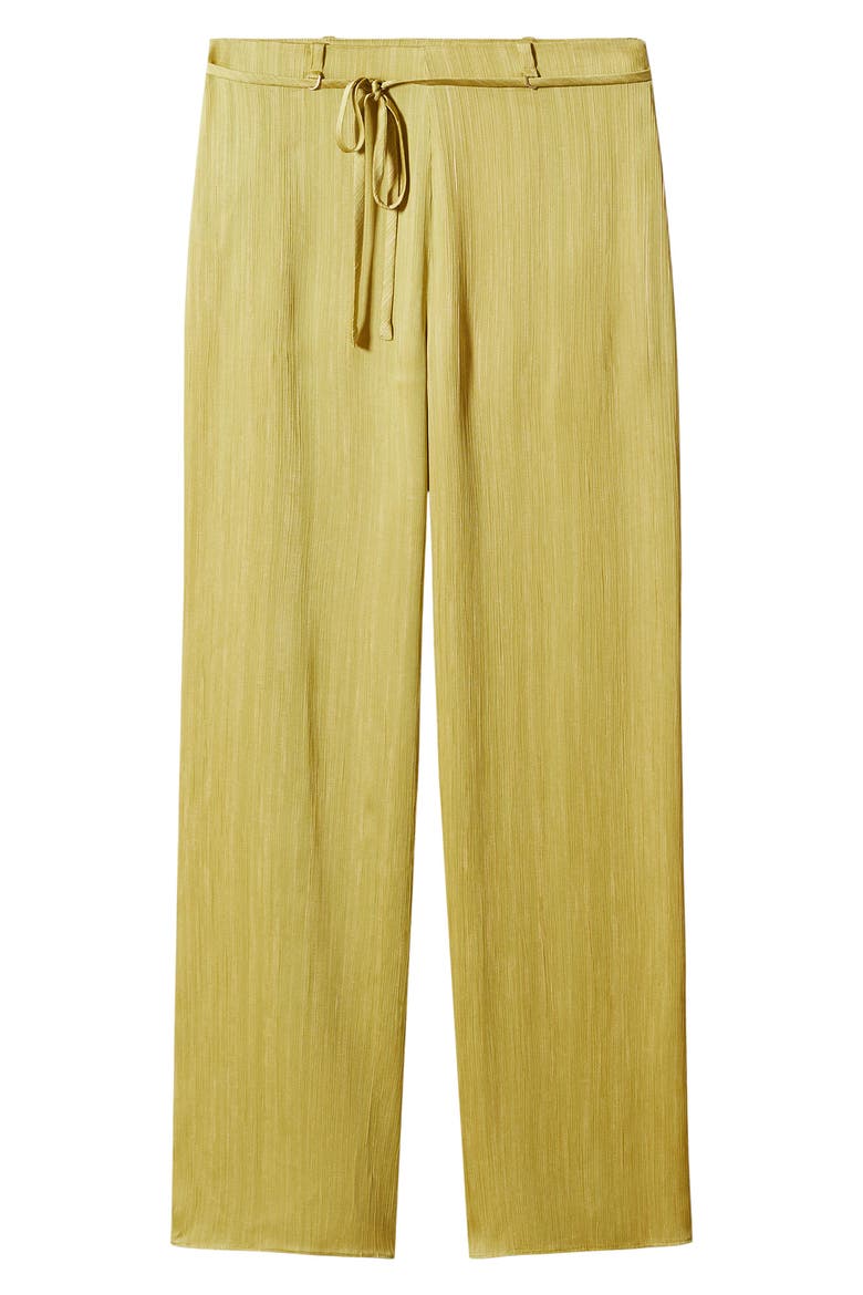 Satin Pants, Alternate, color, LIME