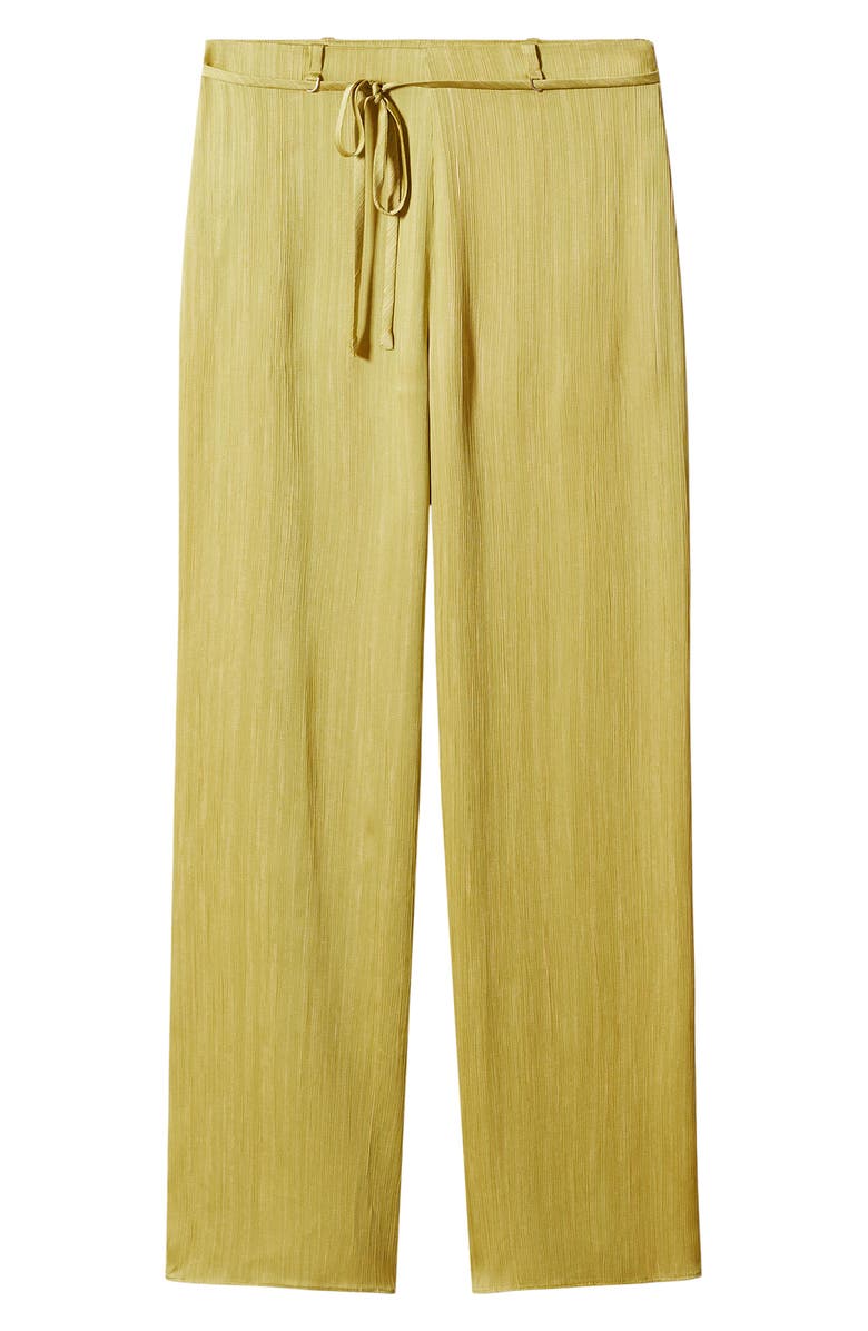 MANGO Satin Pants, Alternate, color,
