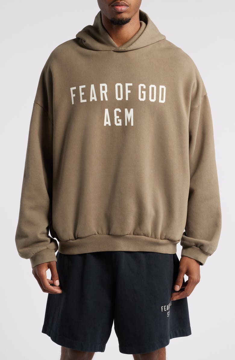 Fear of God Essentials Gender Inclusive A&M Cotton Hoodie, Main, color,