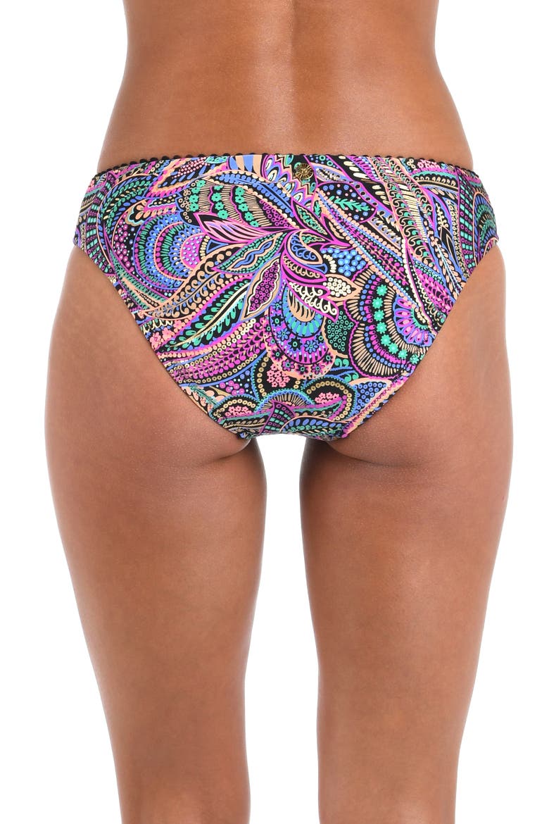 Disco Hipster Bikini Bottoms, Alternate, color, PURPLE MULTI