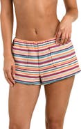 L'AGENCE Amiya Cotton Terry Cover-Up Shorts