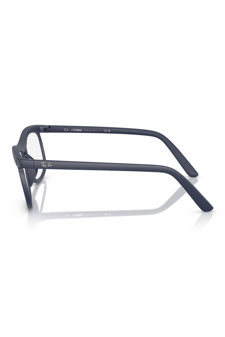 56mm Pillow Optical Glasses, Alternate, color, DARK BLUE