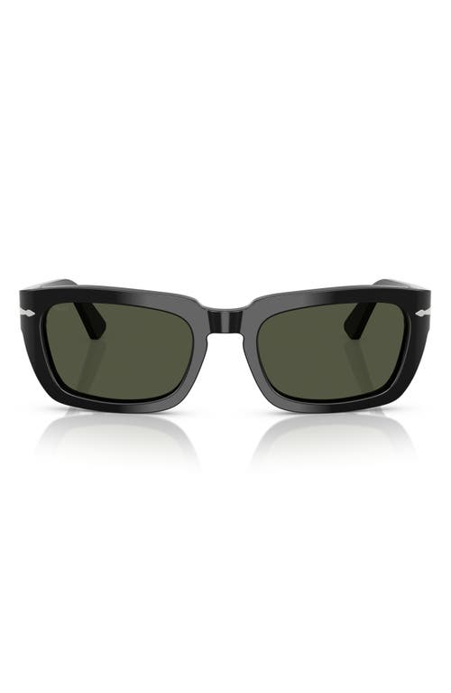 Persol Rectangle-frame Sunglasses In Black