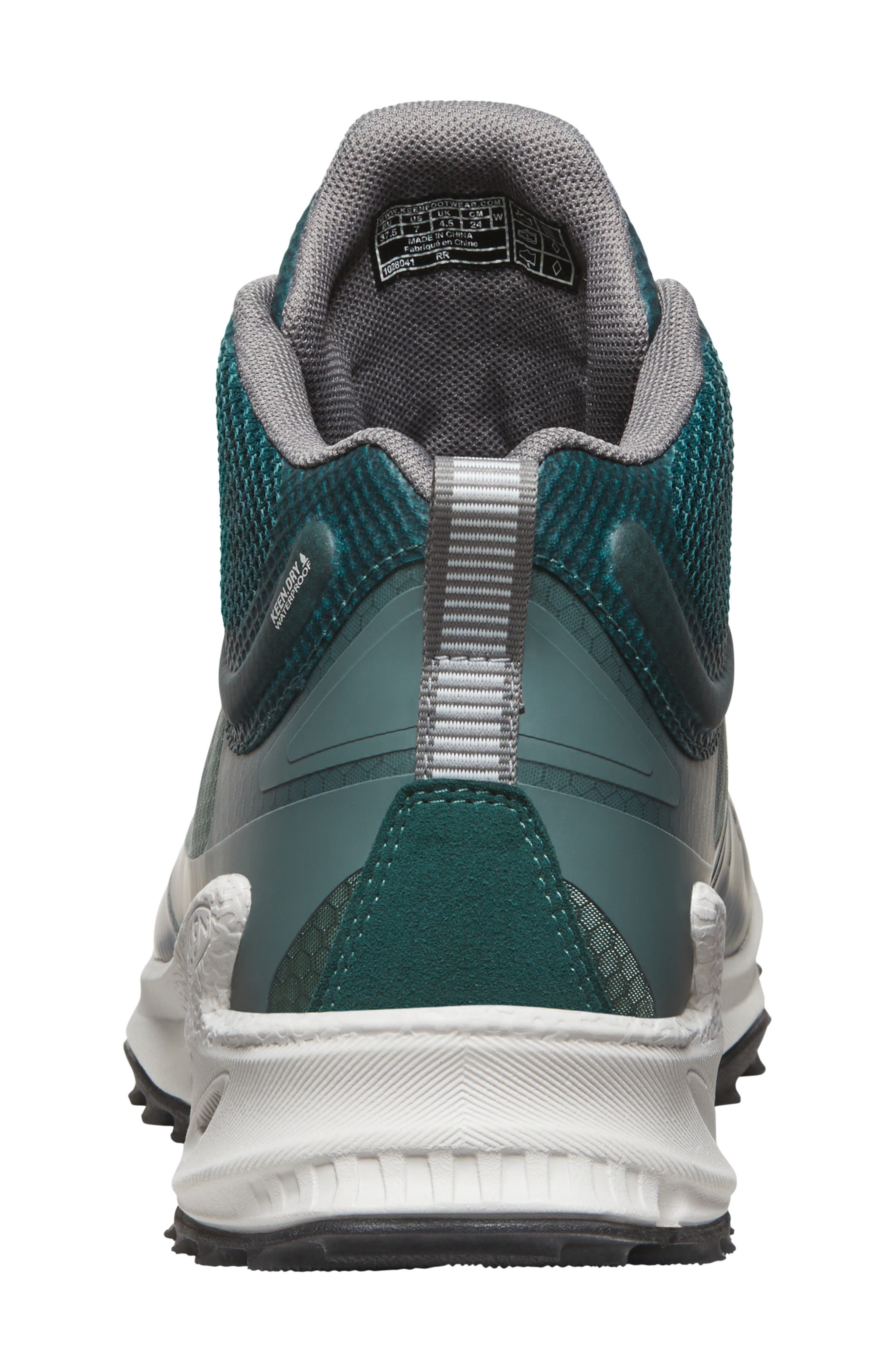 KEEN Zionic Waterproof Hiking Boot, Alternate, color, Dark Forest/ Sea Moss