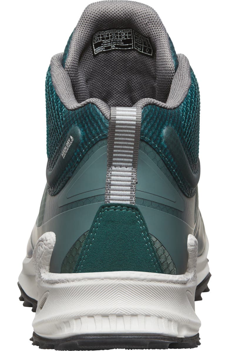 KEEN Zionic Waterproof Hiking Boot, Alternate, color, Dark Forest/ Sea Moss