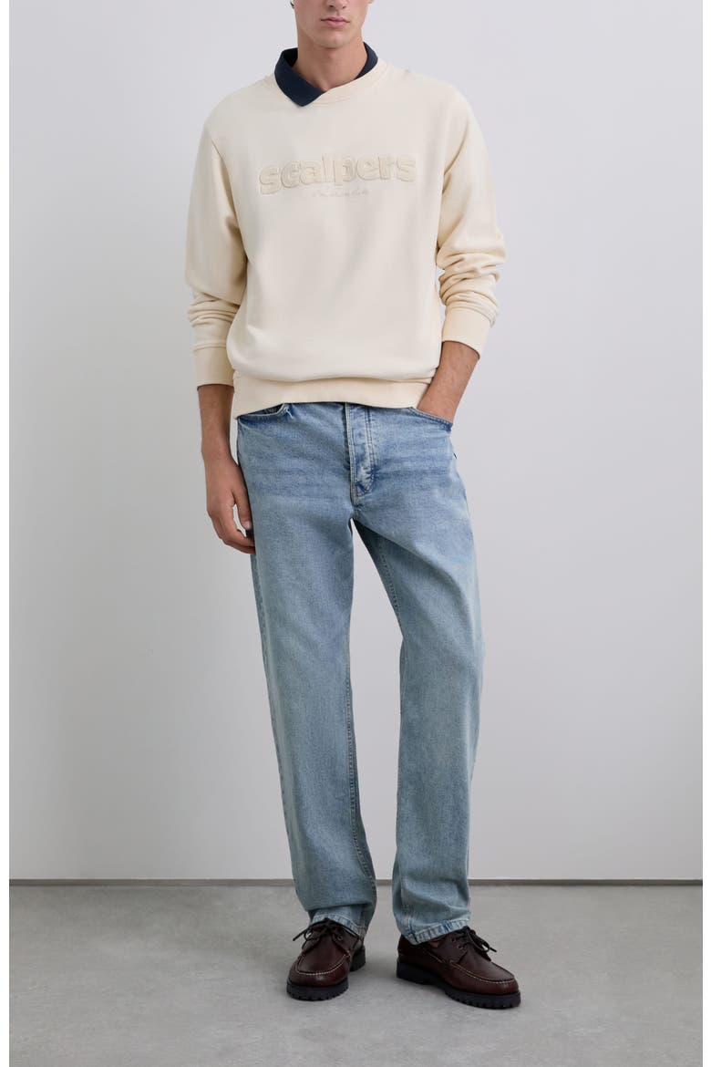 Terry Sweater, Alternate, color, Beige