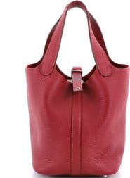 Pre-Owned Hermes Picotin Lock Bag Clemence PM