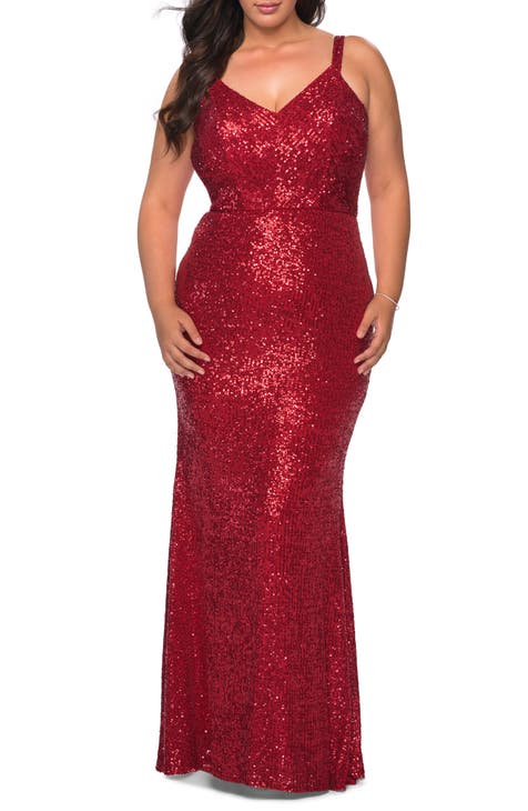 Nordstrom plus size gowns best sale