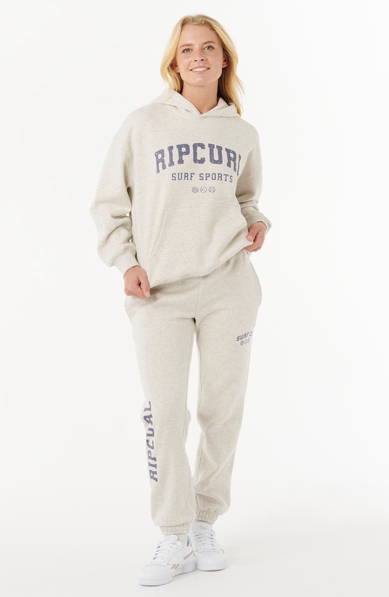 Rip Curl Varsity Sports Cotton Hoodie, Alternate, color, Sports Marle