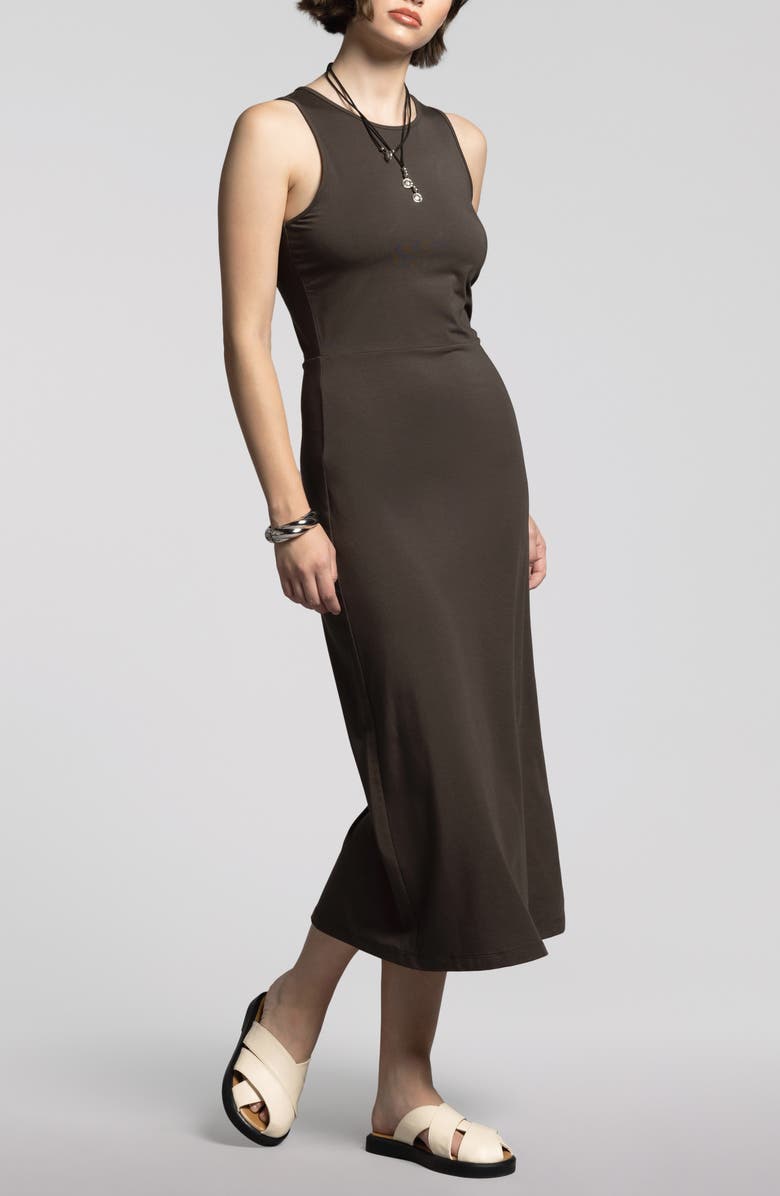 WEEKEND LOS ANGELES Lili Sleeveless Dress, Alternate, color, Black Brown