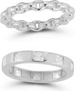 CHLOE AND MADISON Set of 2 Rings