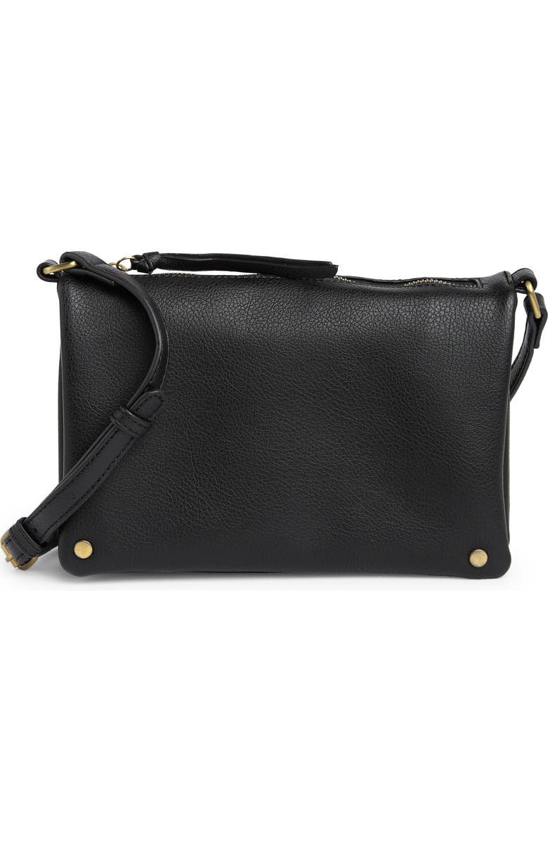 Street Level Medium Faux Leather Crossbody Bag, Main, color,