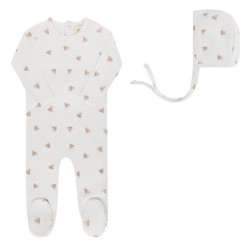 Ely's & Co. Velour Leaf Pattern Collection In Multi
