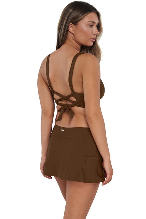 SUNSETS SUNSETS SPORTY SWIM SKIRT BOTTOMS