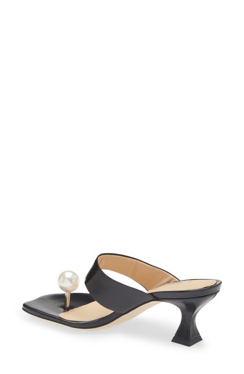 Sandy Liang Pearl Slide Sandal In Animal Print