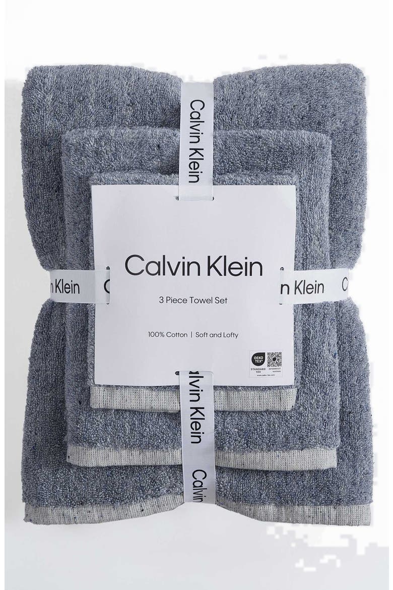 Captivate 3-Piece Towel Set (Limited Edition), Alternate, color, DENIM