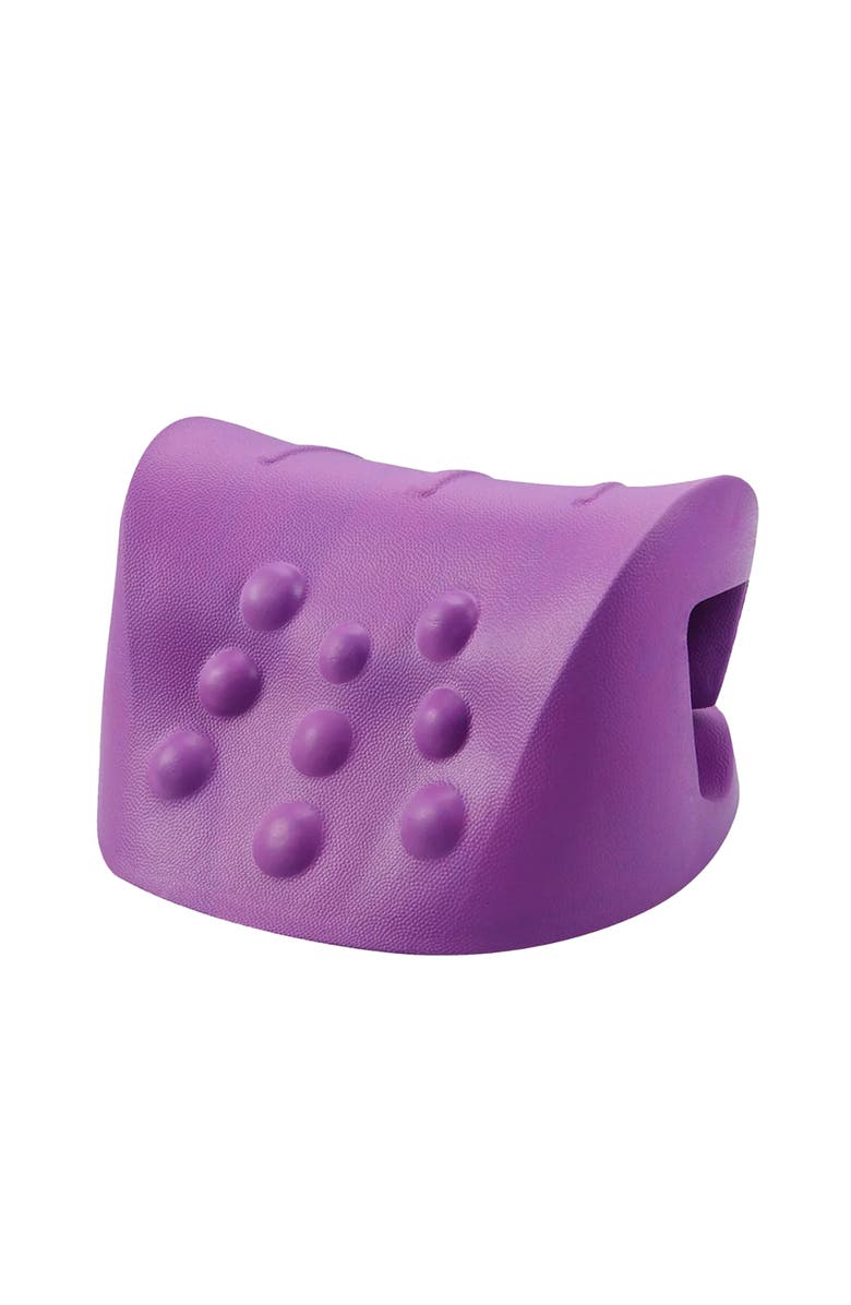 PURSONIC Neck and Shoulder Stretcher and Relaxer, Main, color, Purple