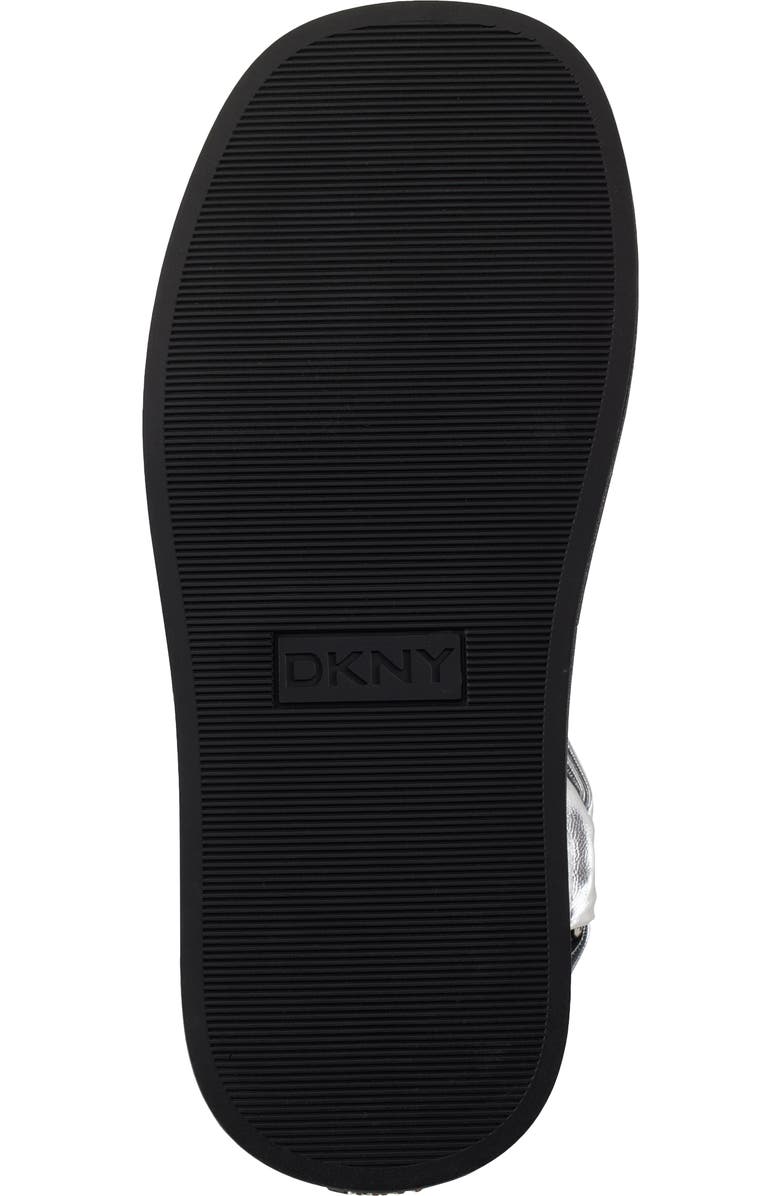 DKNY Platform Sandal, Alternate, color, Silver