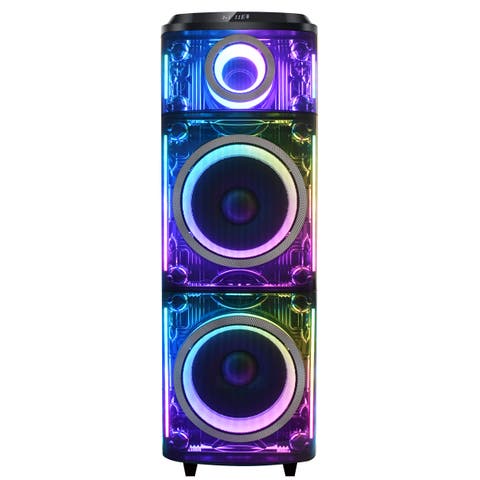 Cyber Flex 2x 12 Inch Portable Party Speaker