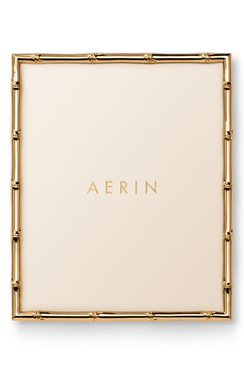 Aerin Ava Goldtone Bamboo 8 x 10 Frame, Alternate, color, Gold