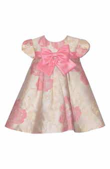Iris & Ivy Kids' Bow Jacquard Trapeze Party Dress