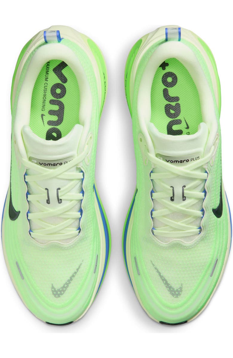 Nike Vomero Plus Running Shoe, Alternate, color, 702 Voltin/Blkspc