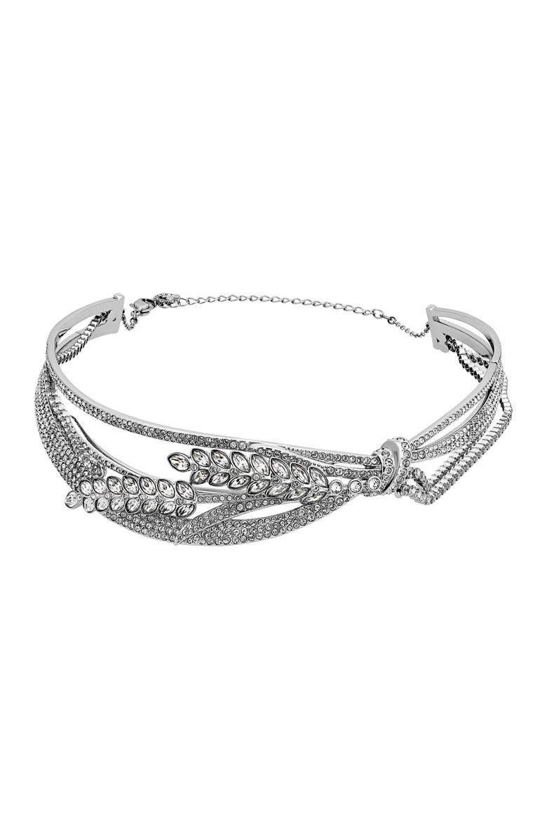 Swarovski Lucia Pave Swarovski Crystal Choker Necklace, Main, color,