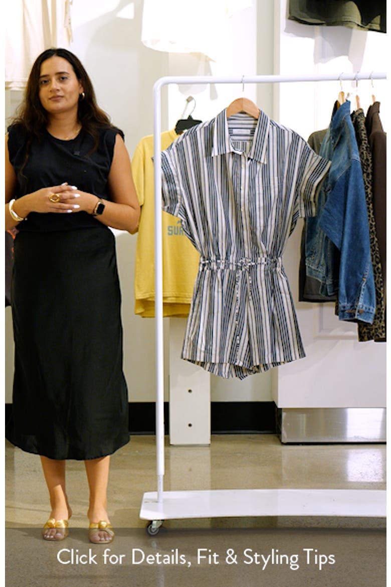 Cyrene Tie Waist Romper video