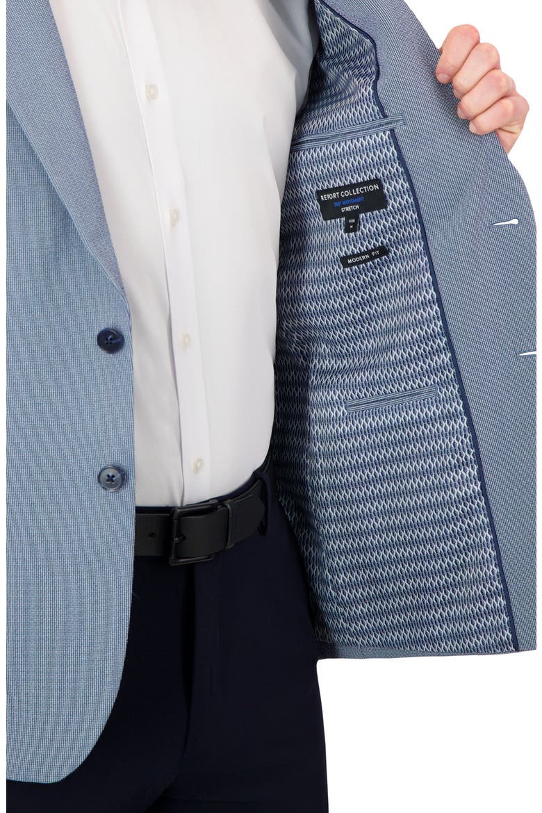 Seersucker Textured Sport Coat, Alternate, color, BLUE