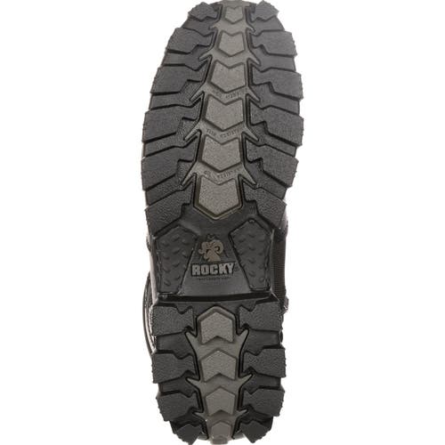 Rocky Zipper Composite Toe Public Service Boot In Black