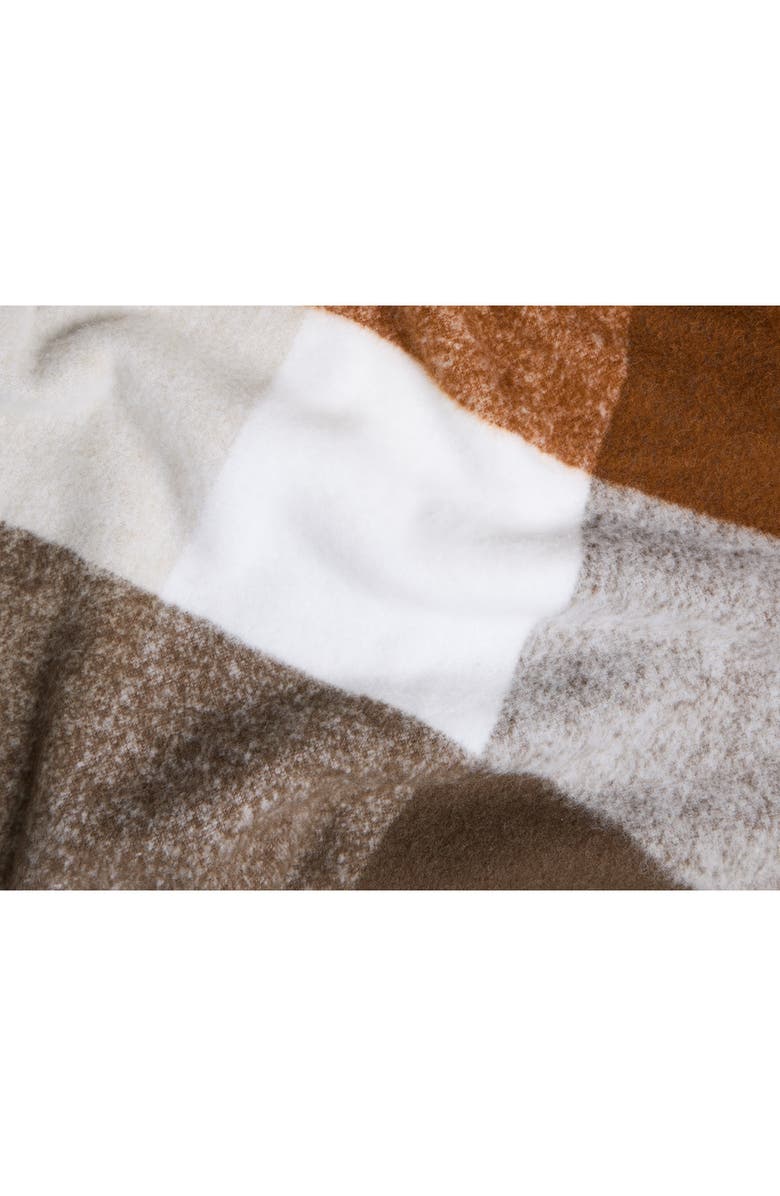 Parachute Wool Blend Throw Blanket, Alternate, color, Autumn Plaid