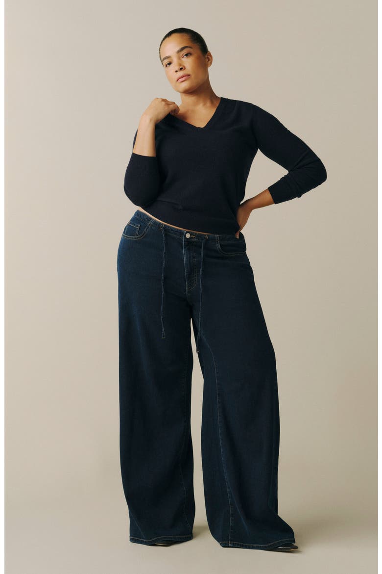 The Big Easy Wide Leg Jeans, Alternate, color, PORTER