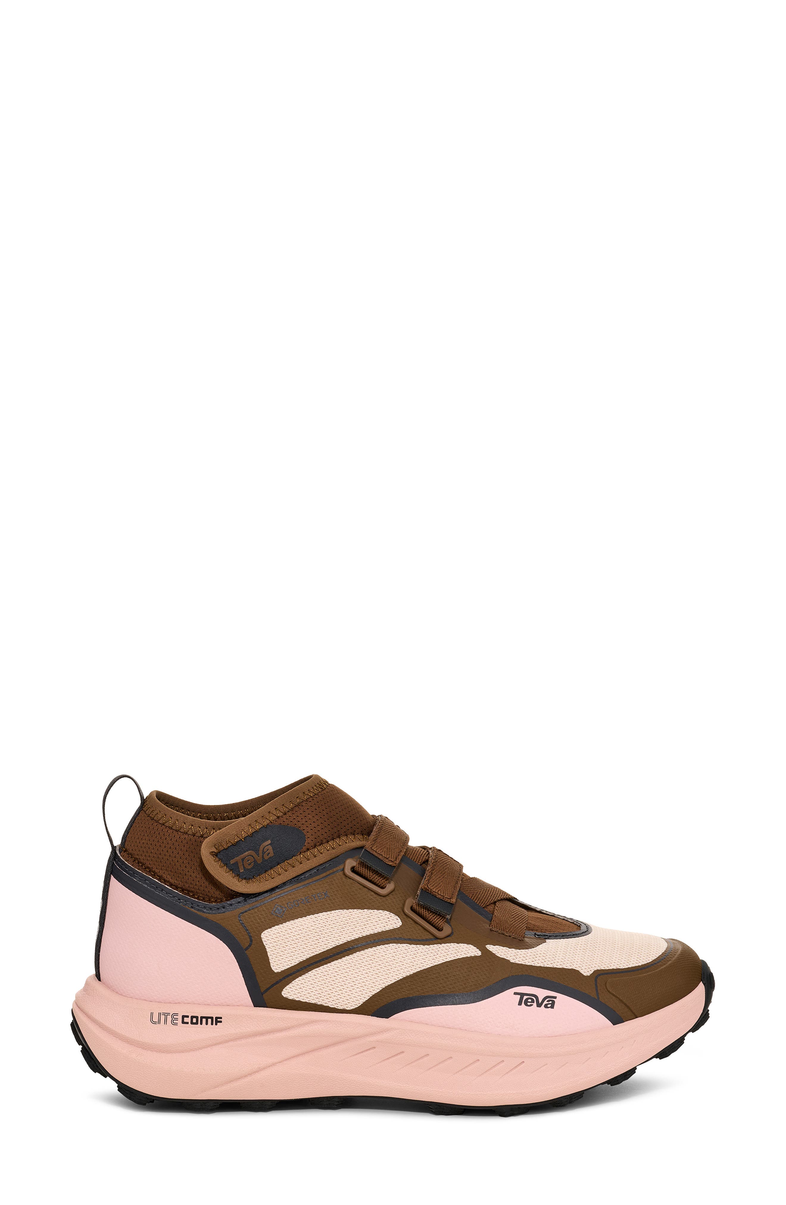 Teva Trailwinder GORE-TEX<sup>®</sup> Mid Hiking Shoe, Alternate, color, Dark Earth/ Rose Smoke