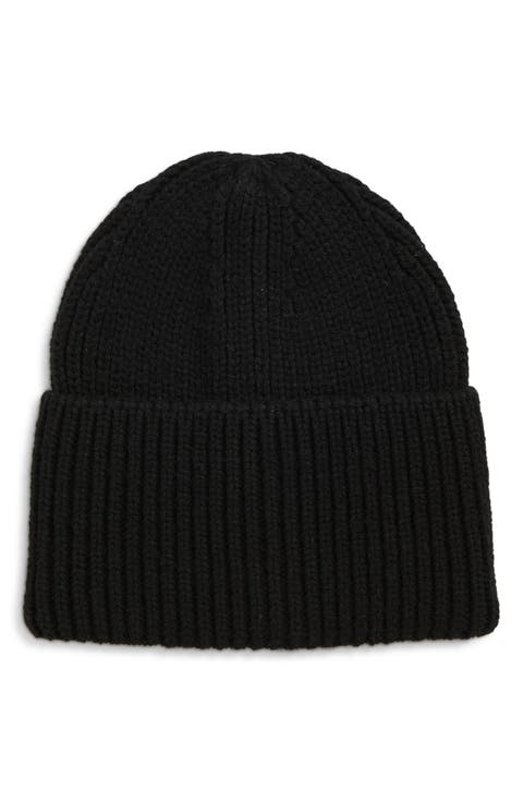 Core Wide Cuff Recycled Polyester Blend Beanie