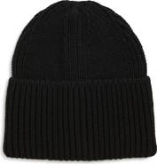 Open Edit Core Wide Cuff Recycled Polyester Blend Beanie