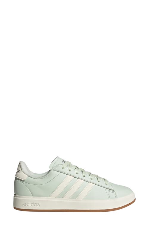 Adidas Originals Adidas Grand Court 2.0 Sneaker In Green/off White/silver Met.