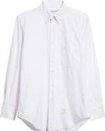Thom Browne Men's Classic Fit Cotton Button-Down Shirt