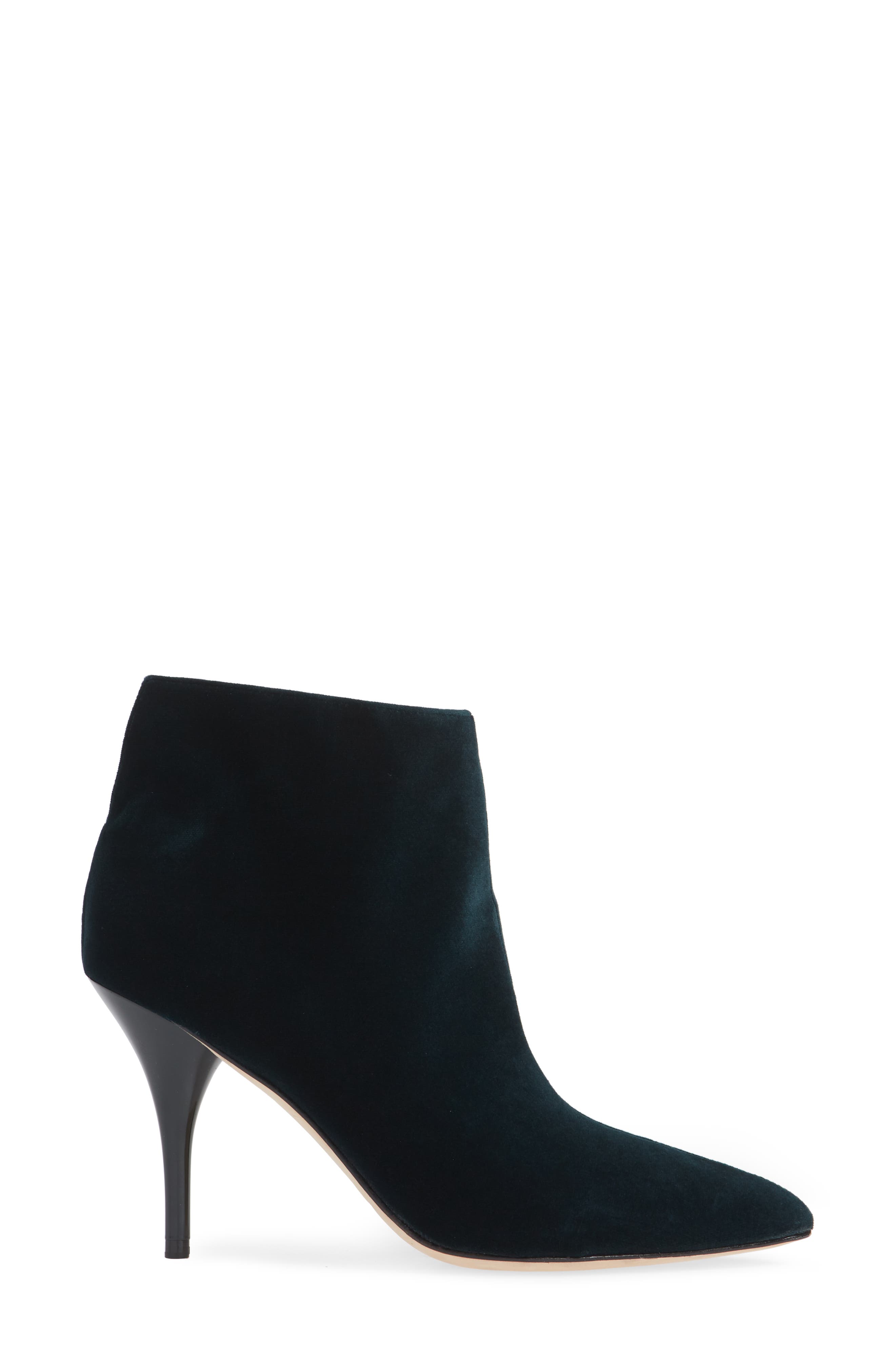 Fenet Pointy Toe Bootie, Alternate, color, SPRUCE FABRIC