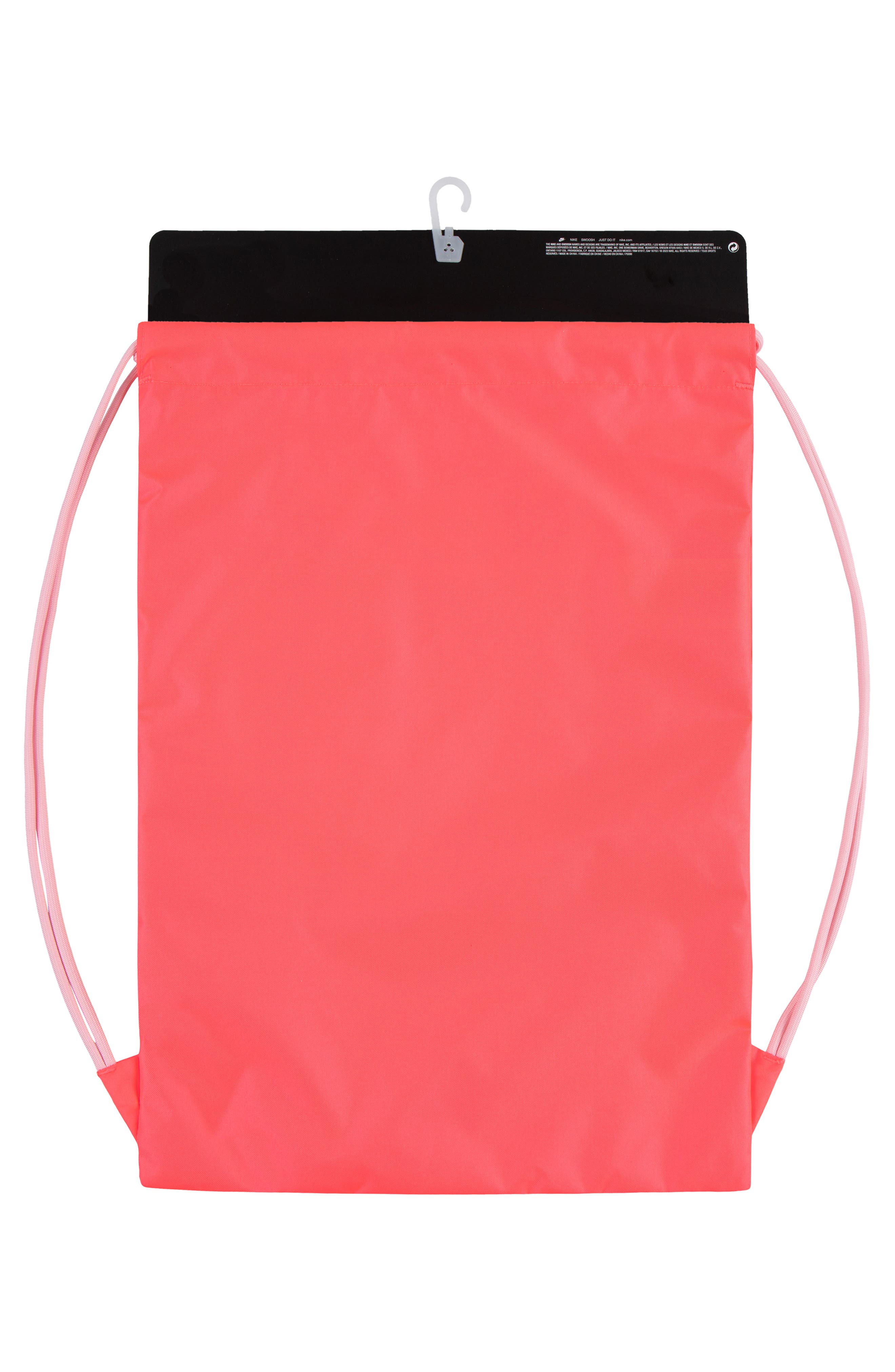 3 Brand Kids' Core Gym Sack Backpack, Alternate, color, Racer Pink