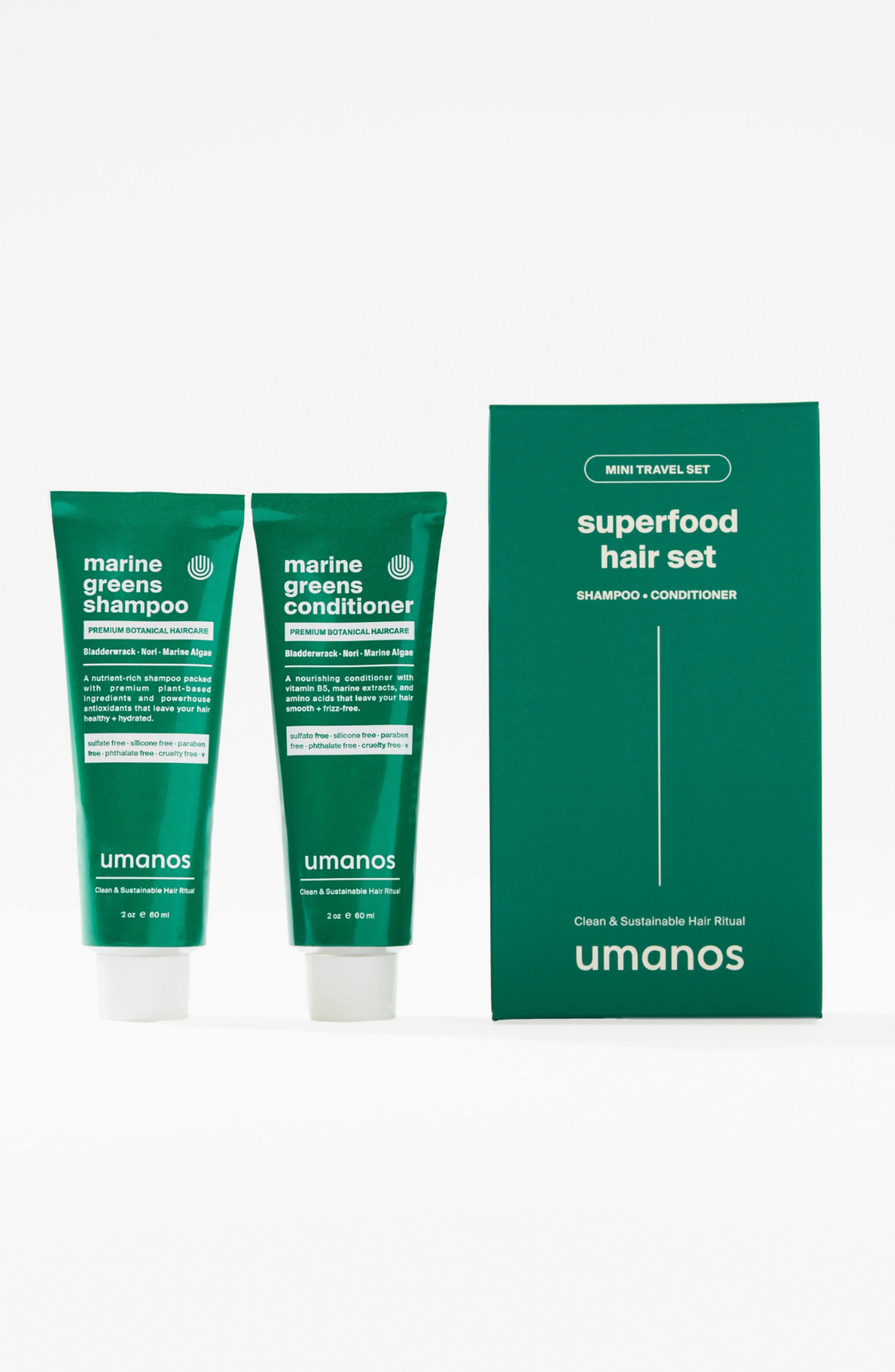 umanos Mini Travel Hair Duo Set in None 