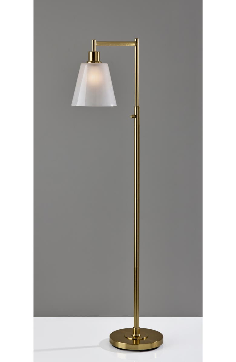 ADESSO LIGHTING Gio Floor Lamp, Alternate, color, Brass