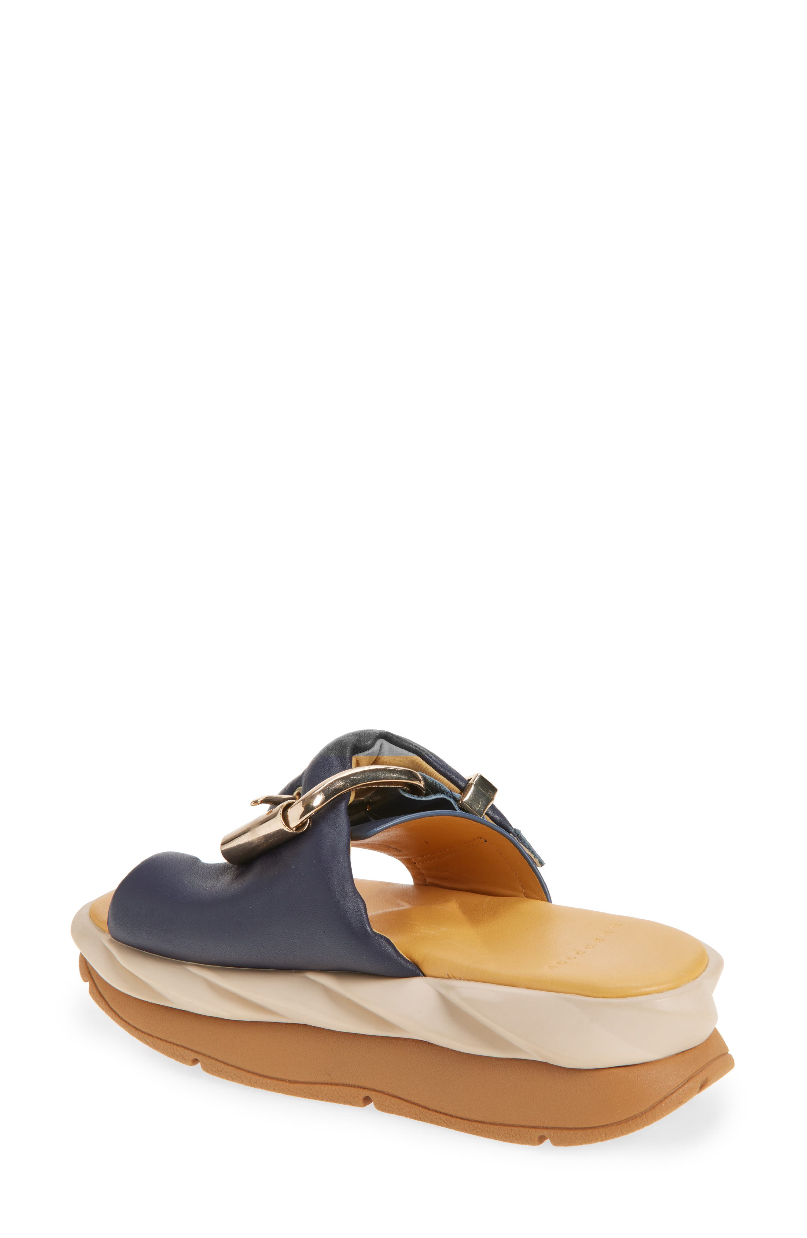 Mellow Glow Platform Sandal, Alternate, color, INDIGO
