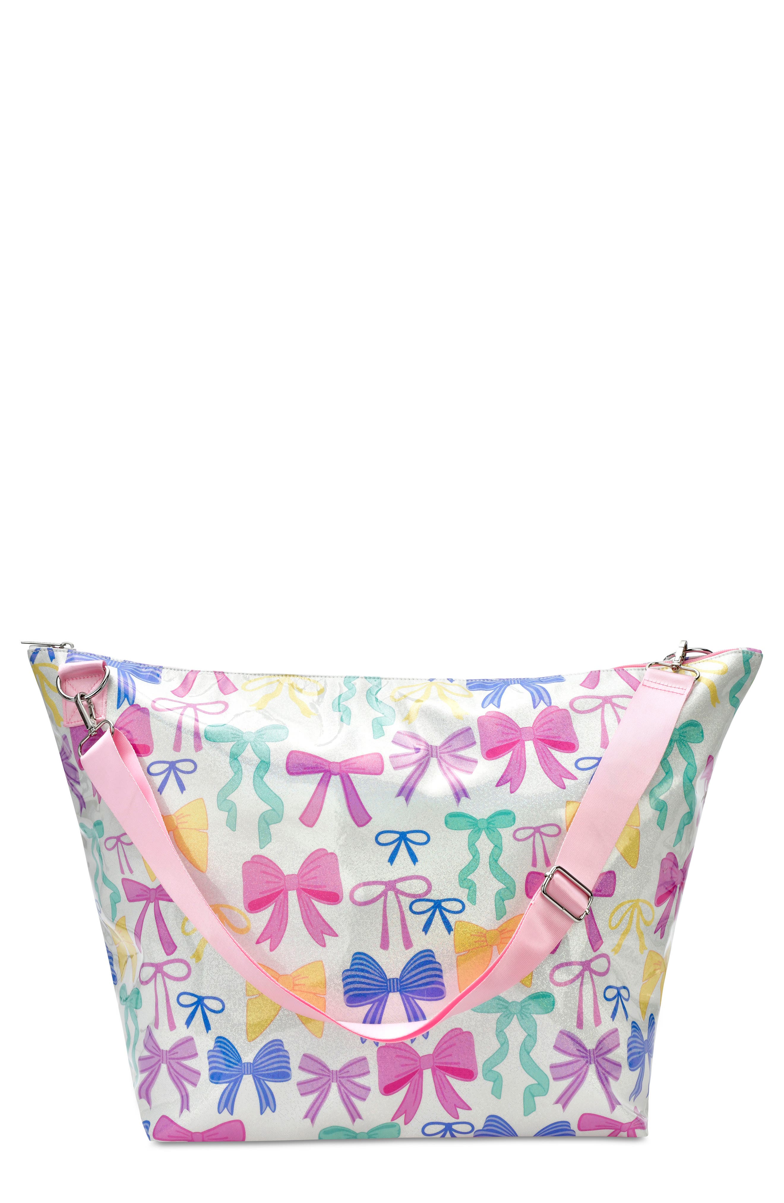 Iscream Kids' Pretty Bows Weekender Bag, Main, color, 