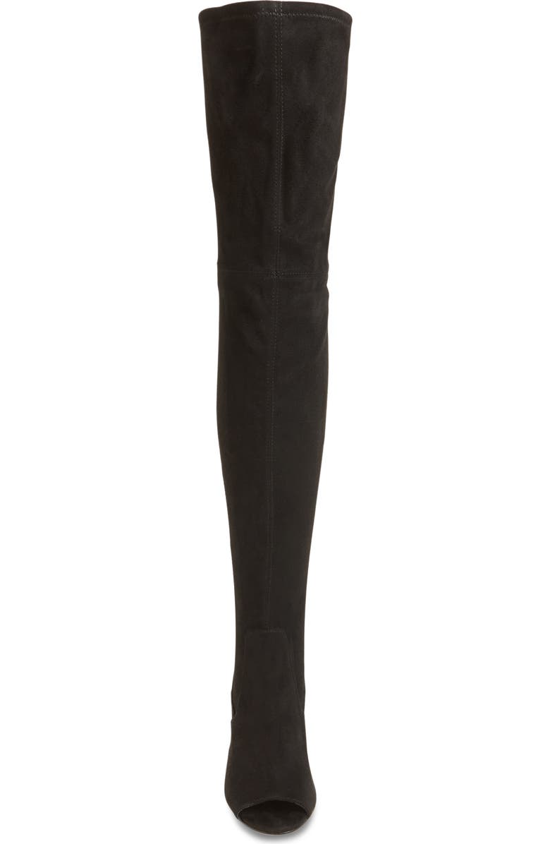 Steve Madden Elliana Over the Knee Open Toe Boot, Alternate, color,